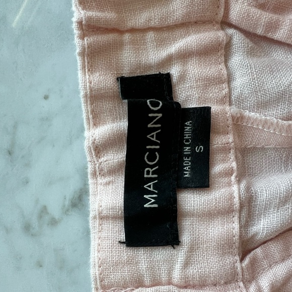MARCIANO KESI LINEN PANT NWT - Picture 4 of 4